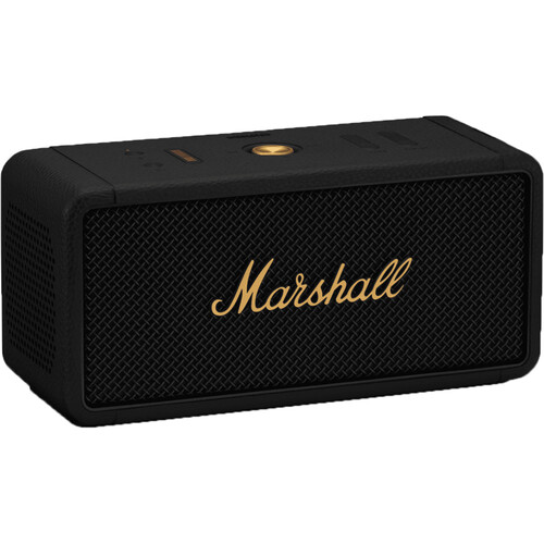 Altavoz MARSHALL MIDDLETON Bluetooth Portatil - Negro/laton – Mac
