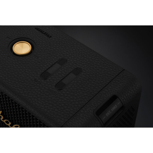 Altavoz MARSHALL MIDDLETON Bluetooth Portatil - Negro/laton