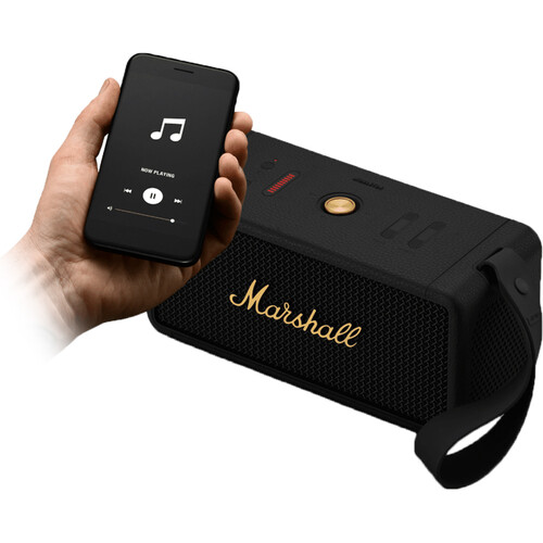 Altavoz MARSHALL MIDDLETON Bluetooth Portatil - Negro/laton