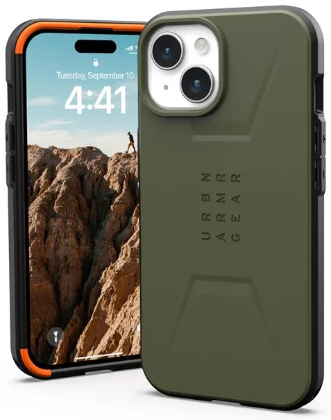 CIVILIAN CASE MAGSAFE IPHONE 15 OLIVE