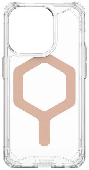 UAG FUNDA PLYO MAGSAFE IPHONE 15 PRO MAX TRANSPARENTE/ORO ROSA
