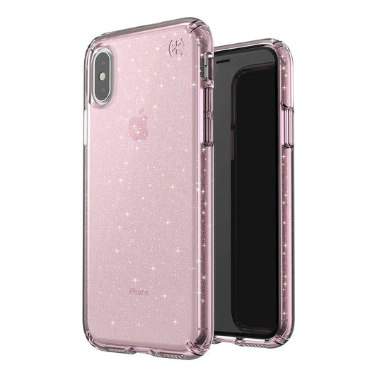 Funda Speck para iPhone XS Max - Rosa/Transpatente