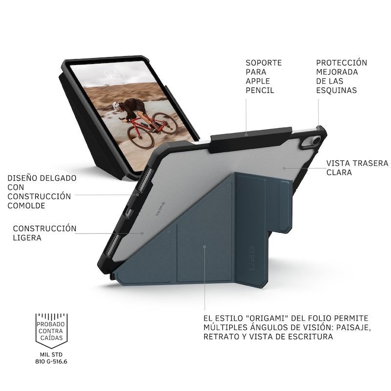 CASE UAG ESSENTIAL IPAD AIR 11 M2 BLUE