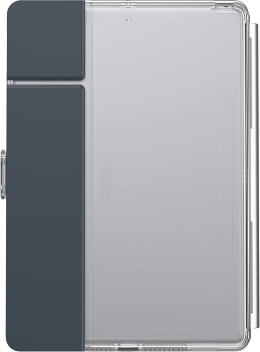 Case SPECK BALANCE Folio Clear para iPad Pro 10.2 - Gris metalico/transparente