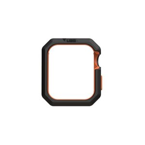 Case UAG Civilian para Apple Watch 44mm - Negro/Naranja