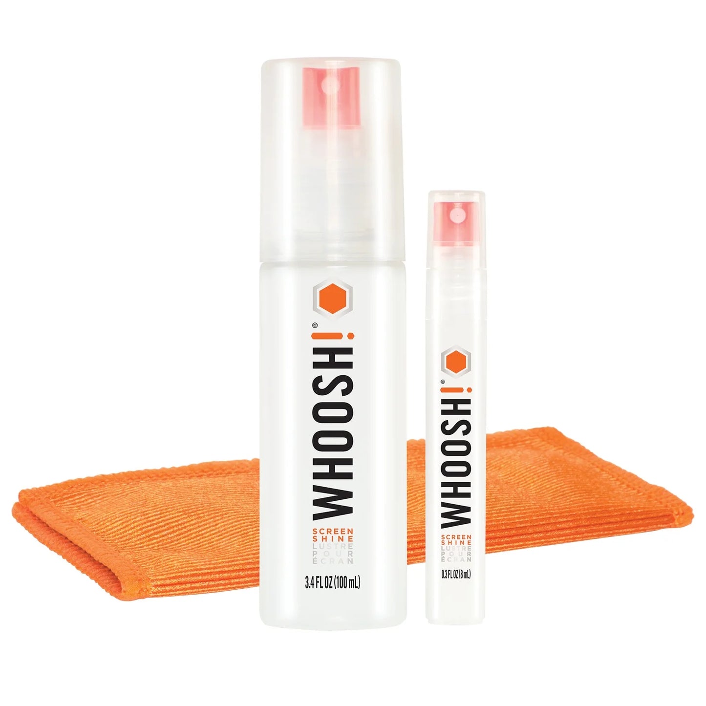 LIMPIADOR WHOOSH SCREEN SHINE DUO 100 ML/8 ML