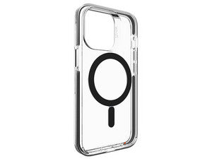 Case GEAR4 Santa Cruz Snap con Magsafe para iPhone 13 Pro - Transparente/Negro