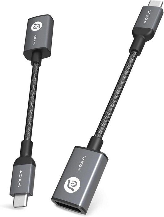 Adaptador Adam Elements CASA F13 USB-C a USB-A - Gris