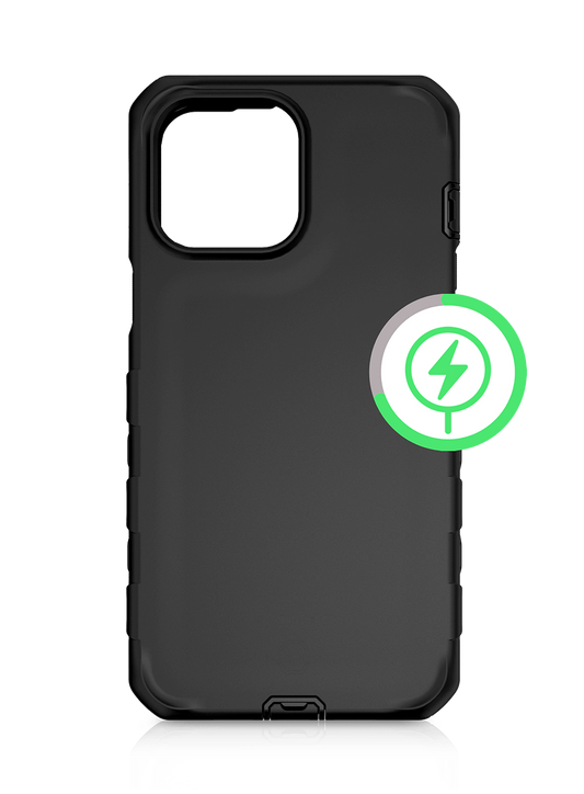Case ITSKINS VAULT S MagSafe Para iPhone 13/14- Negro