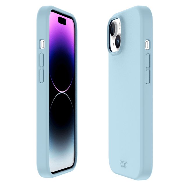 AVANA FUNDA VELVET CON MAGSAFE PARA IPHONE 15 AZUL