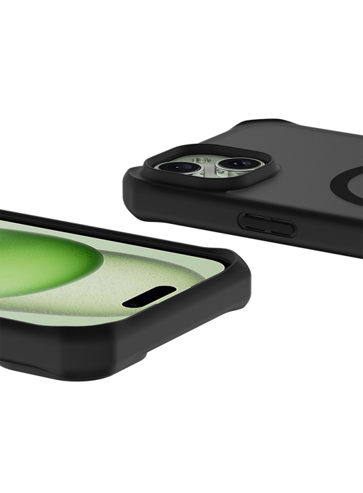 ITSKINS FUNDA HYBRID R FROST MAGSAFE IPHONE 15 NEGRO