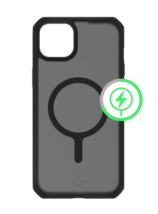 ITSKINS FUNDA HYBRID R FROST MAGSAFE IPHONE 15 NEGRO