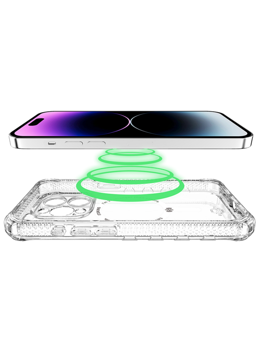 CASE ITSKINS SUPREME MAGSAFE IPHONE 15 PRO MAX CLEAR