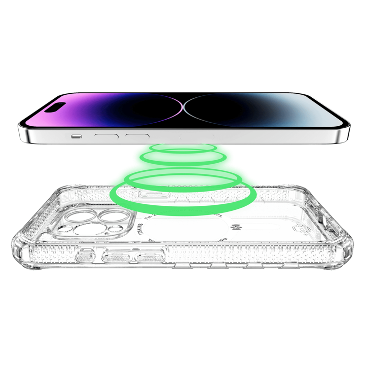 CASE ITSKINS SUPREME MAGSAFE IPHONE 15 PRO CLEAR