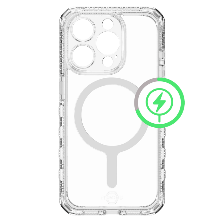 CASE ITSKINS SUPREME MAGSAFE IPHONE 15 PRO CLEAR
