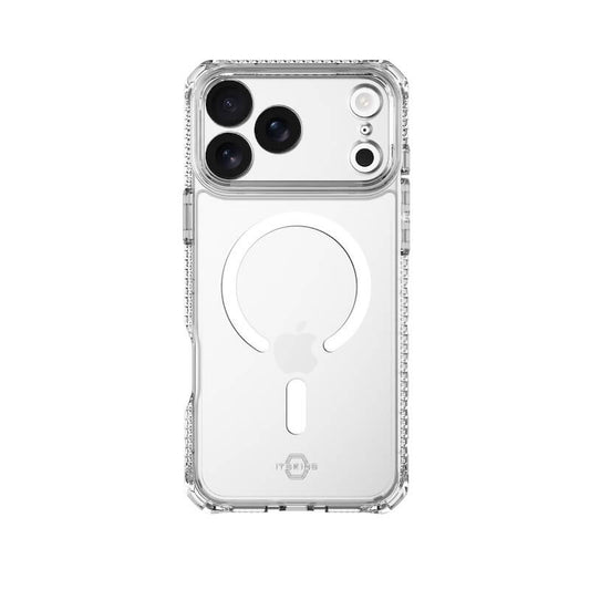 CASE ITSKINS HYBRID R TRANSLUCENT MAGSAFE IPHONE 17 PR CLEAR