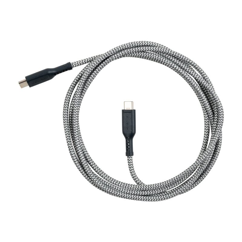 CABLE VENTEV BRAIDED USB-C A USB-C 1.8M GRY