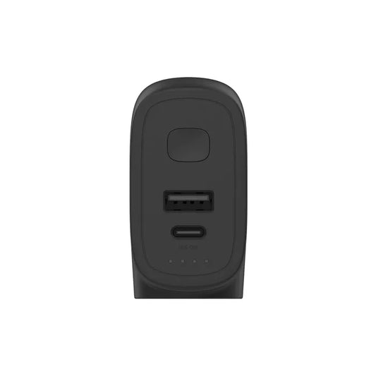 ADAPTADOR BELKIN HYBRID DE PARED 25W + BATERIA 5000MAH BLACK