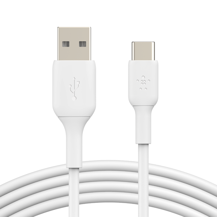 CABLE BELKIN USB-A A USB-C 2M - WHT