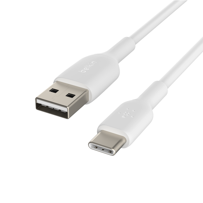 CABLE BELKIN USB-A A USB-C 2M - WHT