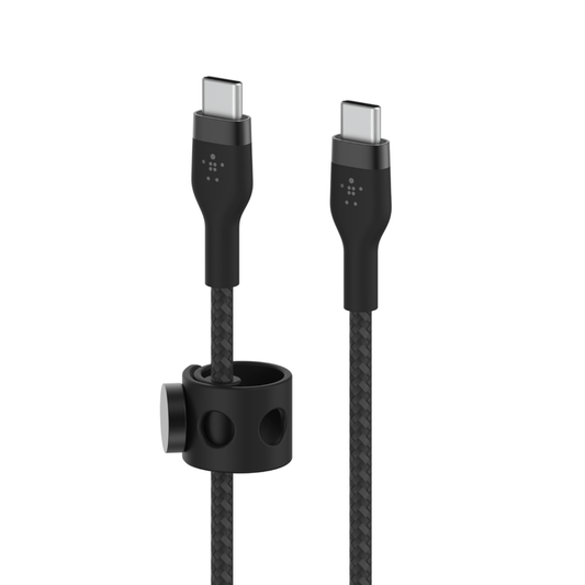 CABLE DE CARGA BELKIN BOOSTCHARGE PROFLEX USBC/USBC 60W 2M BLACK
