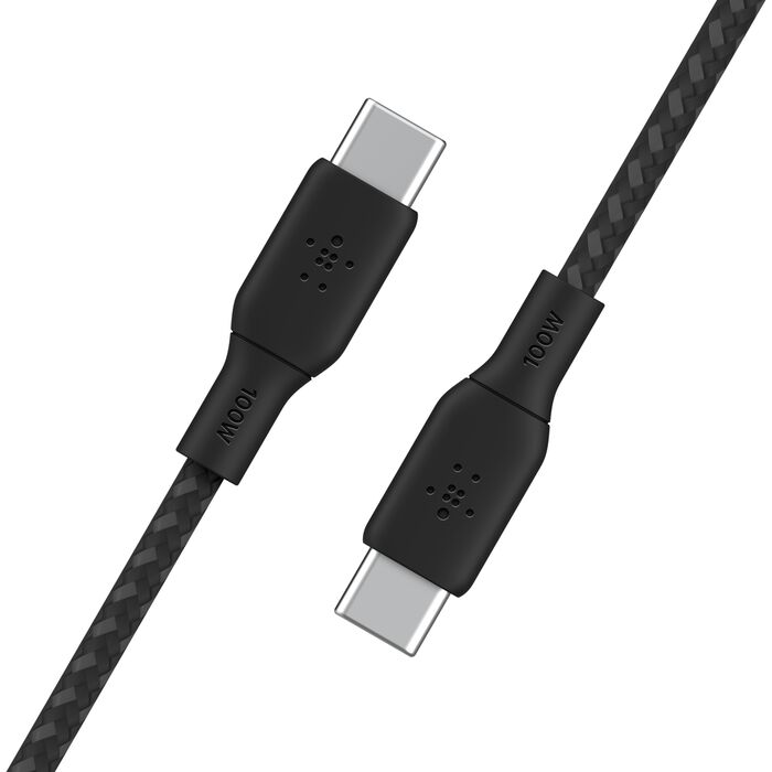 CABLE BELKIN USB-C A USB-C 100W 2M - BLK