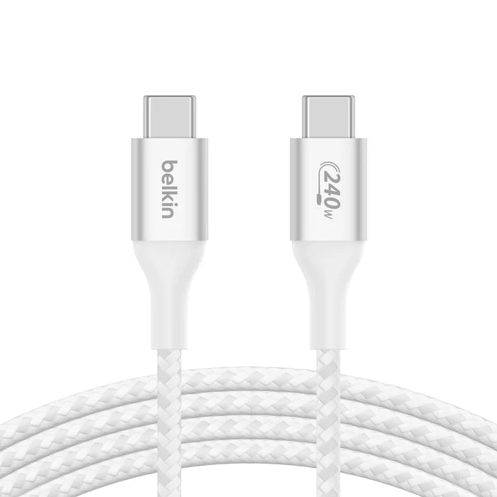 CABLE BELKIN USB-C A USB-C 240W 2M -WHT