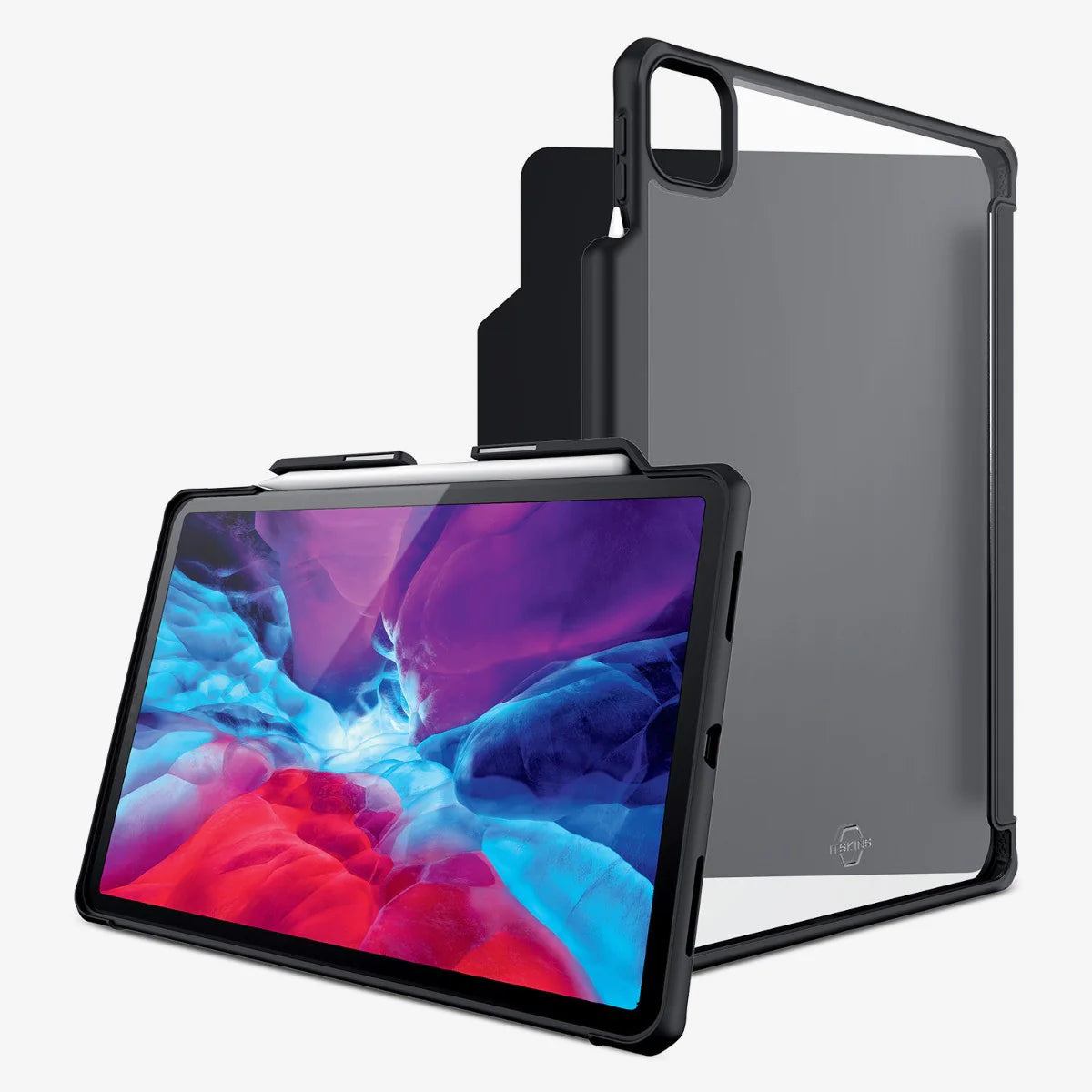 CASE ITSKINS HYBRID IPAD PRO 12.9 INCH 4TH/3RD BLACK