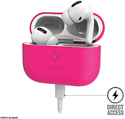 Case CATALYST SLIM Para Airpods Pro - Rosado Neón