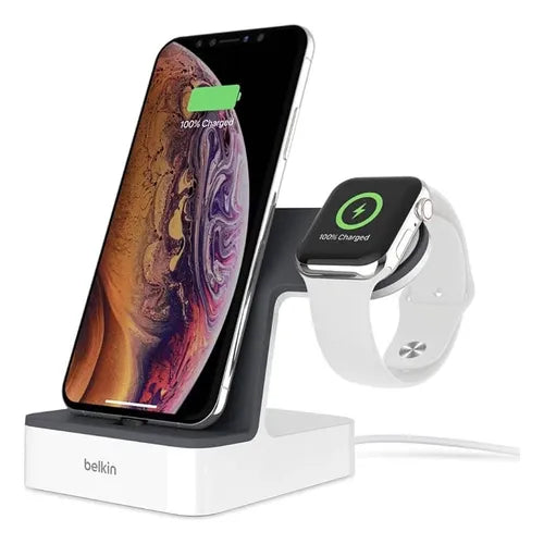 Cargador Belkin para Watch + iPhone - White Blanco