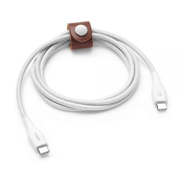 BK DURATEK PLUS CABLE USB-C TO USB-C -WT