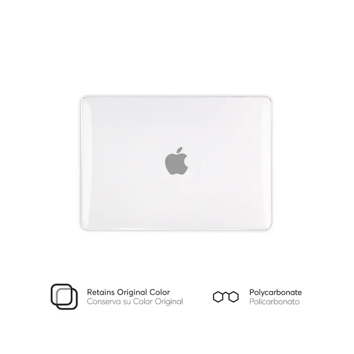 HARDCASE CRYSTAL CLEAR MACBOOK AIR 13.6