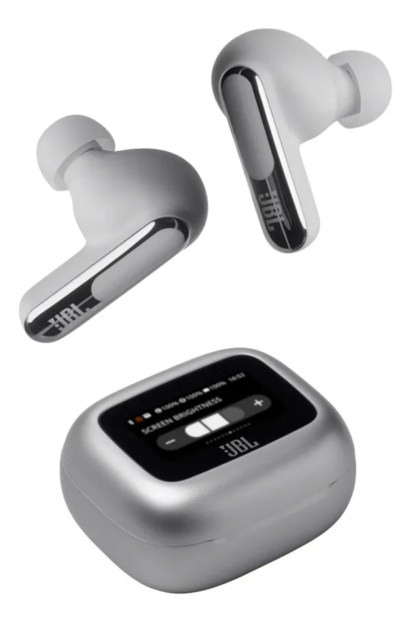 AUDIFONOS JBL LIVE BEAM 3 IN EAR TRUE WIRELESS SILVER