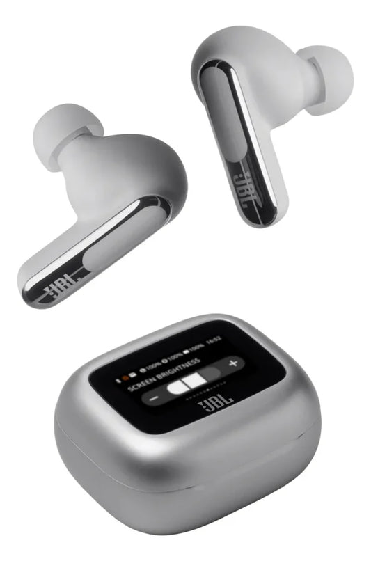 AUDIFONOS JBL LIVE BEAM 3 IN EAR TRUE WIRELESS SILVER
