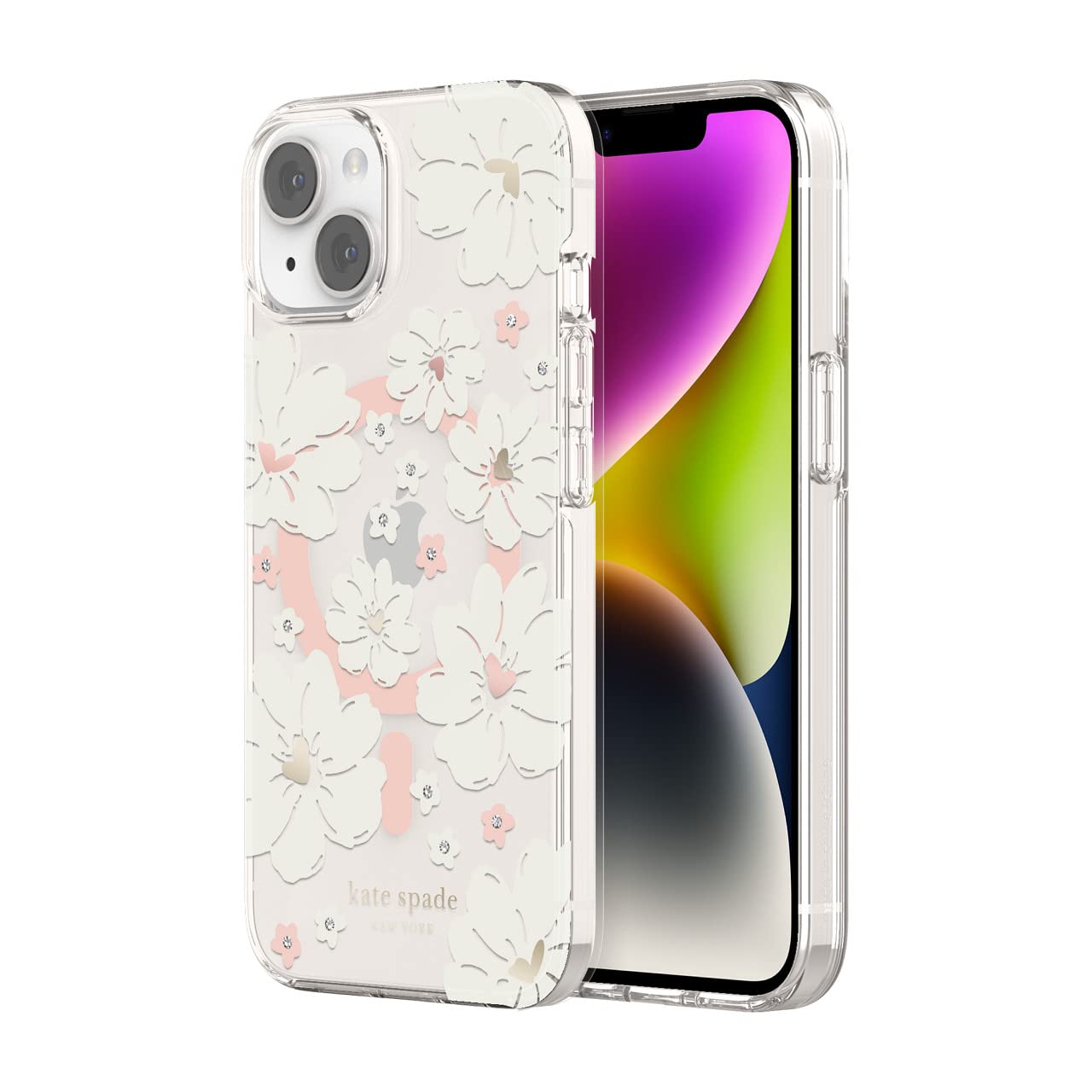 Case Kate Spade NY MagSafe Para iPhone 14 – Floral