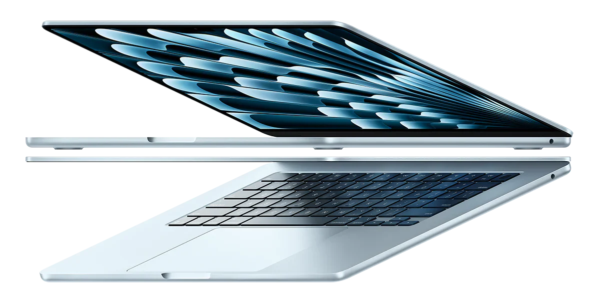 MacBook Air 15 pulgadas vista horizontal