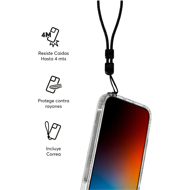 CASE FORCE SINGLE CLEAR IPHONE 15 PRO