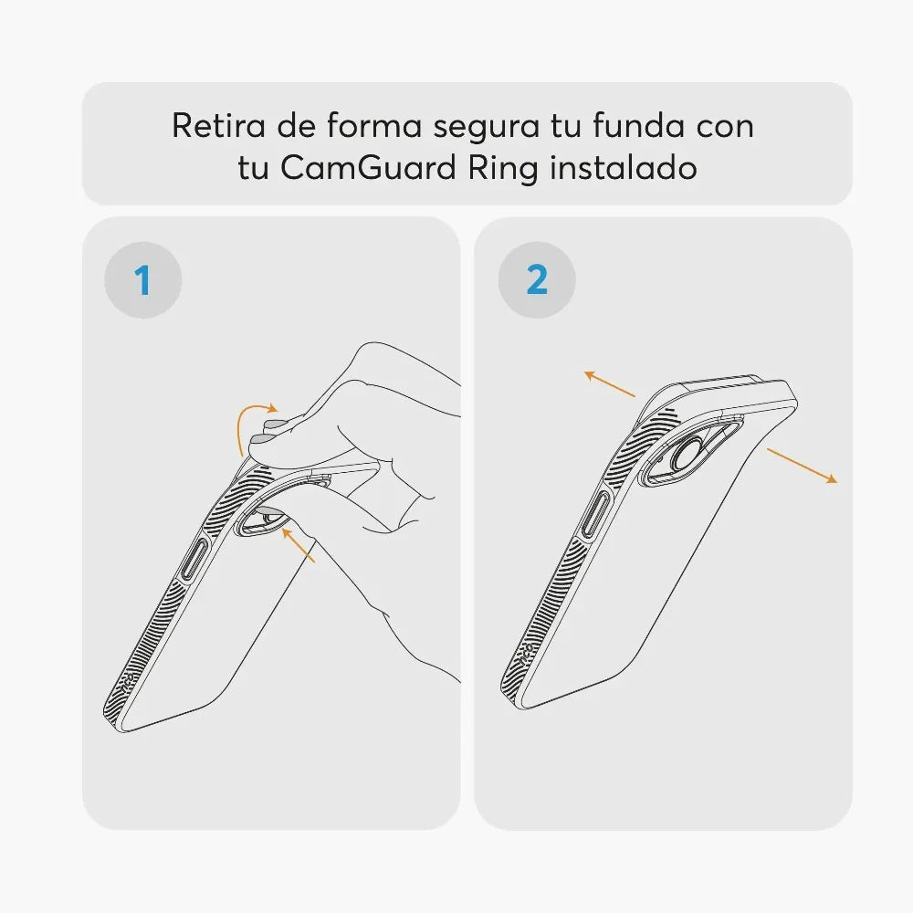 CAMGUARD CAMERA RING IPH 15 PRO SHADOW