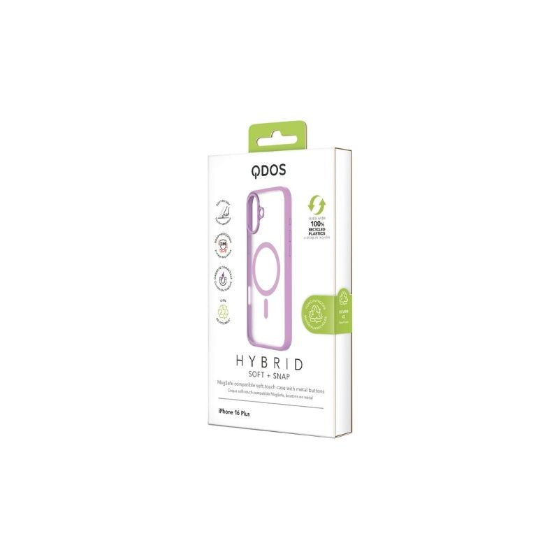 CASE QDOS HYBRID SOFT IPH 16 PL PNK