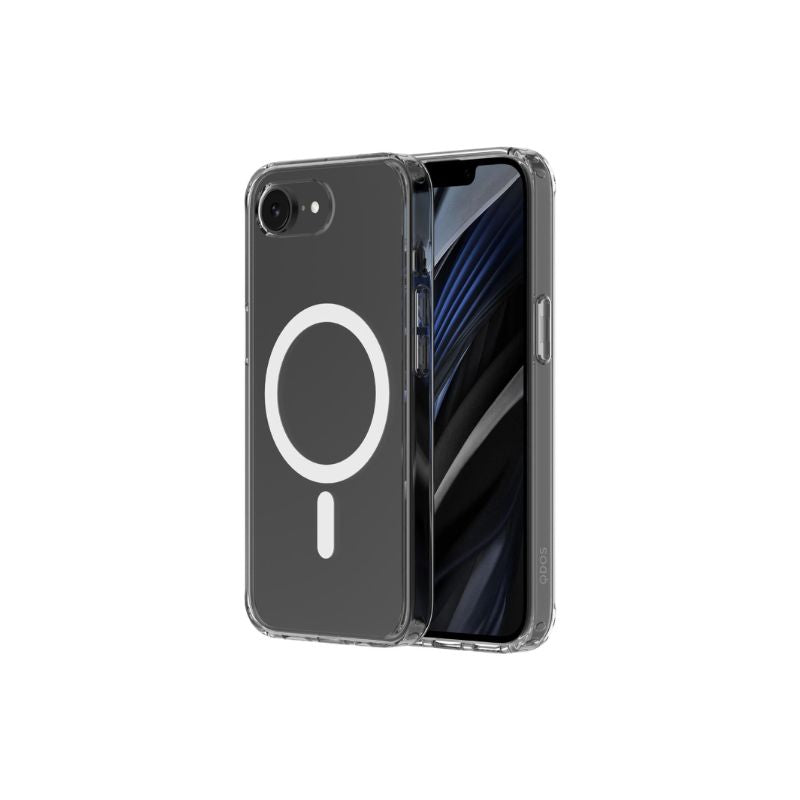 Funda transparente con MagSafe para el iPhone 16e QDOS Hybrid Clear Case