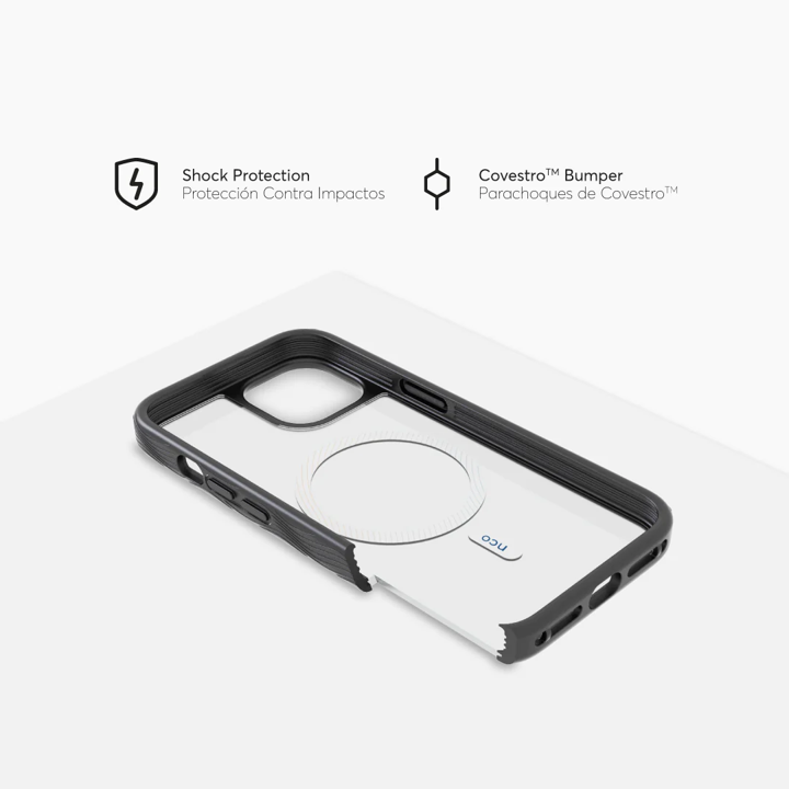 Case Nco Safecase Grip Para iPhone 14 Plus - Negro