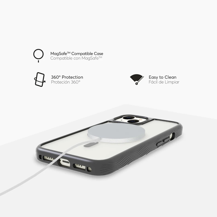 Case NCO SAFECASE GRIP con MagSafe para iPhone 14 - Negro