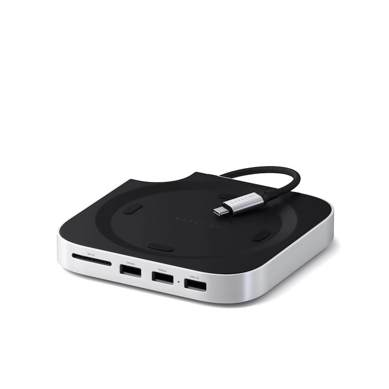 SOPORTE SATECHI HUB 4 EN 1 PARA MAC MINI M4 PUERTO PARA SSD