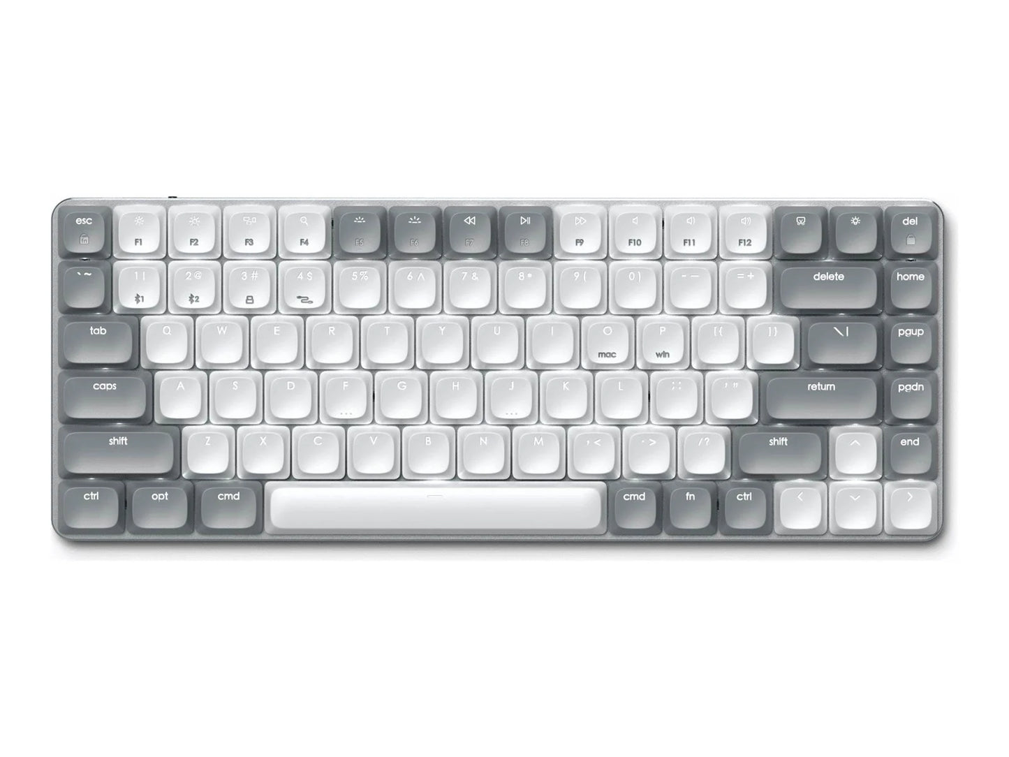 TECLADO MECANICO RETROILUMINADO CLARO