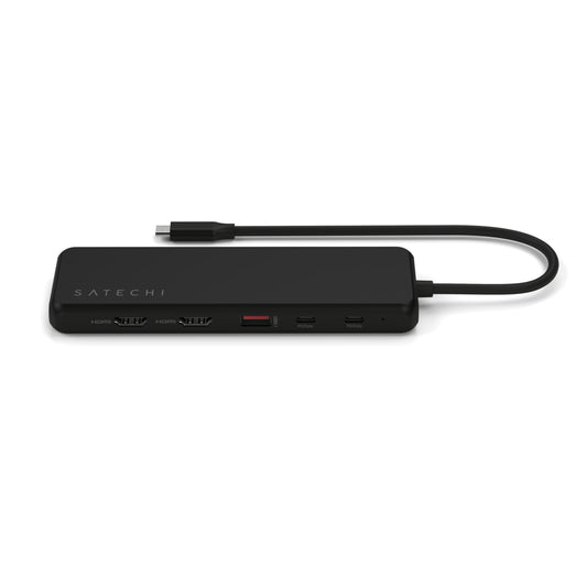 MULTIPUERTO SATECHI PRO USB-C 13 EN 1 4K BLACK