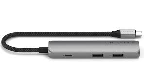 MULTIPUERTO SATECHI USB-C 4 EN 1 4K SPACE GRAY