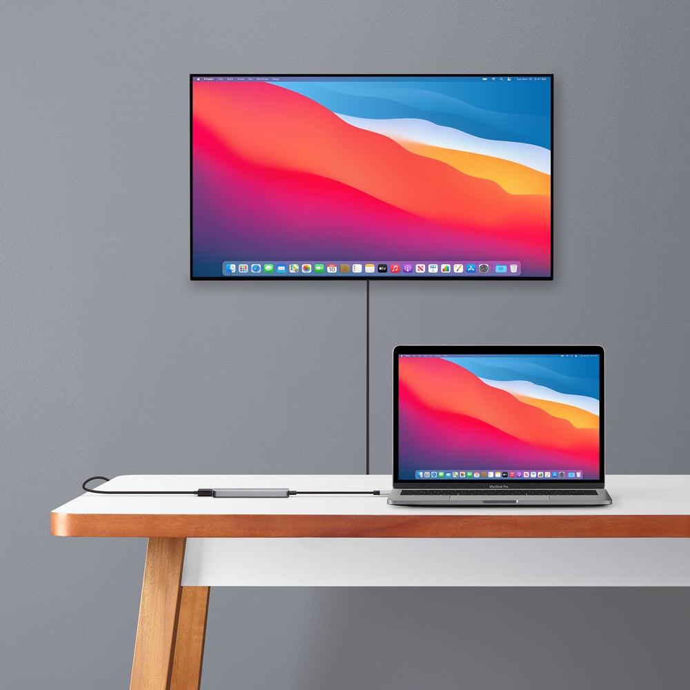 SATECHI SLIM TYPE-C M-P ADAPTER V2 