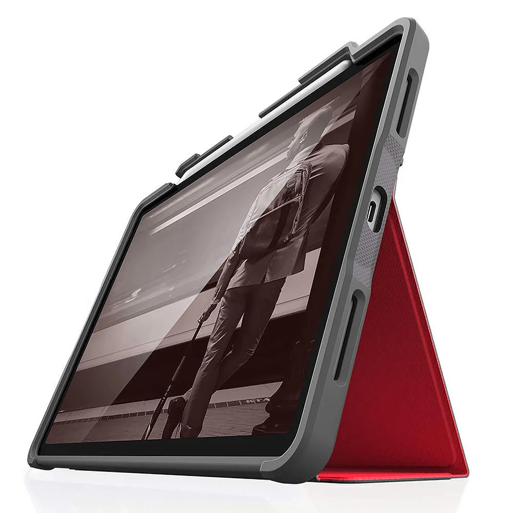 Case Ultra Protector STM DUX PLUS Para iPad Pro de 11¨ - Rojo