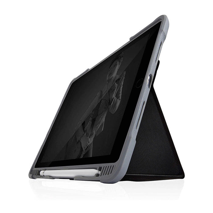 Case STM Dux Plus Dúo Para iPad de 10.2" (Gen 8 y 9) - Negro