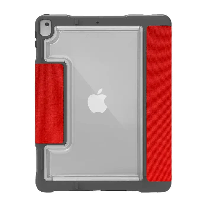Case STM Dux Plus Dúo Para iPad de 10.2" (Gen 8 y 9) - Rojo